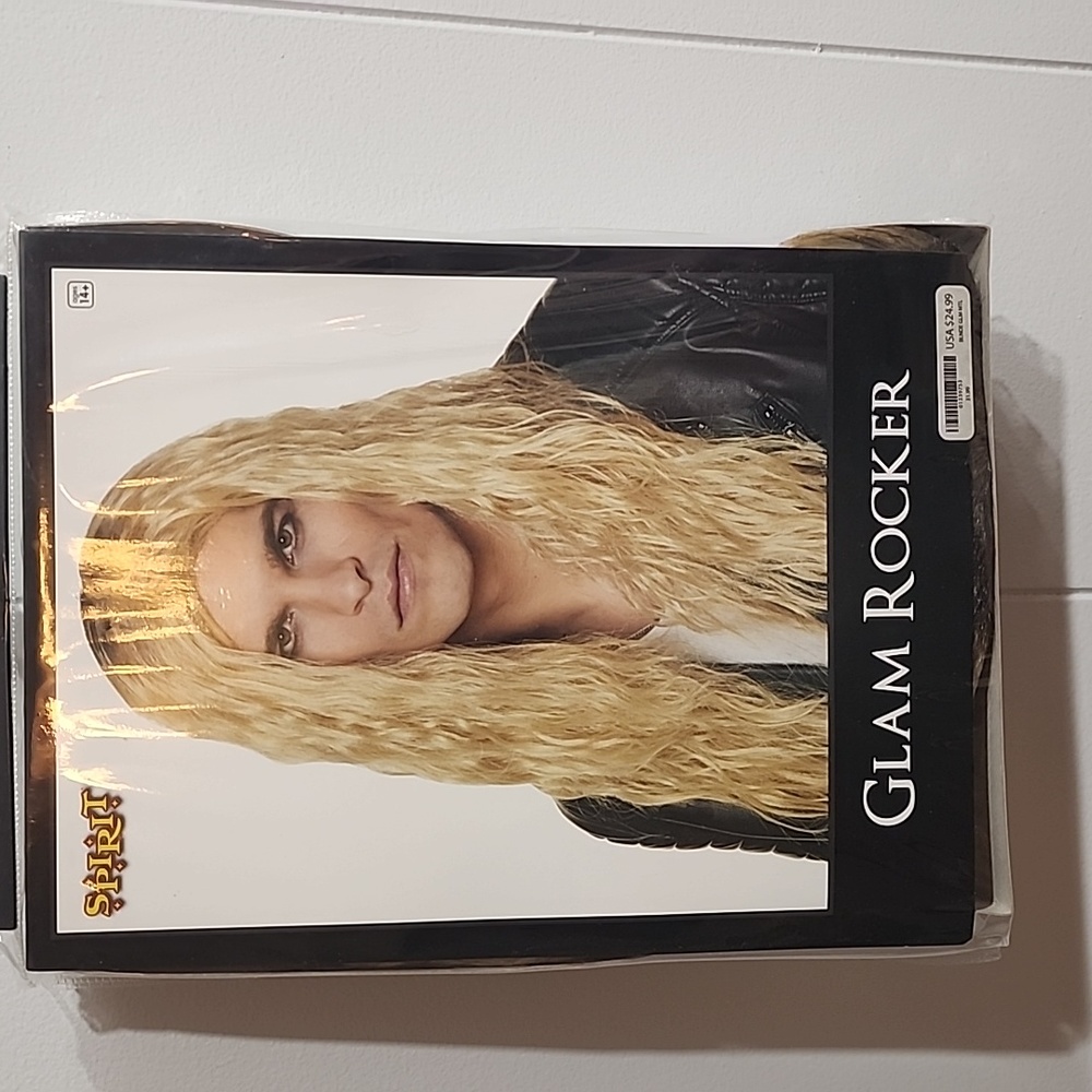 Glam Rocker Wig